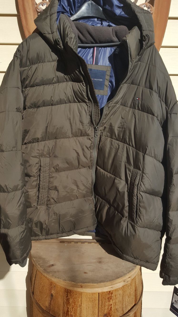 LT Tommy Hilfiger Ultra Loft hooded men's jacket