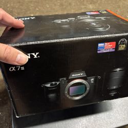Sony a7 iii With Lens Original Box 1700 Shutter Count Mint!!