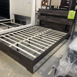 Queen Platform Bed