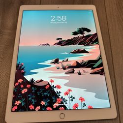 IPad Pro 1st Generation (128gb) 12.9” Gold WIFI