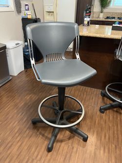 2 Drafting Stools / Tall Office Chairs — $75 for Both (or $45 Each)