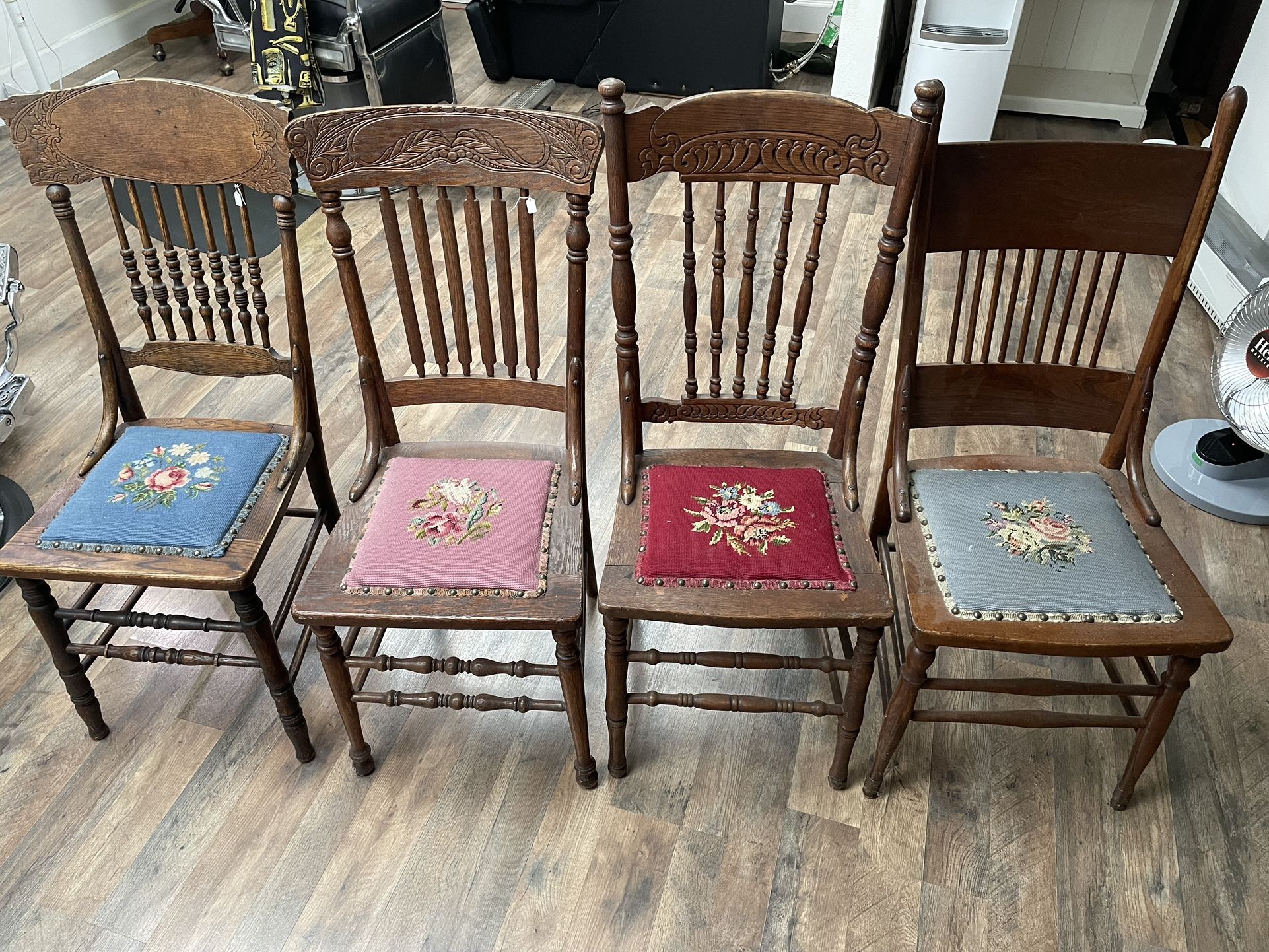4 Antique Chairs