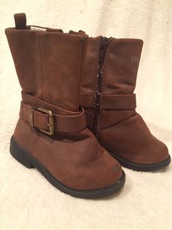 Sz 5 Girl Brown Boots