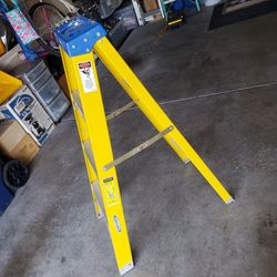 WERNER 4' FIBERGLASS LADDER