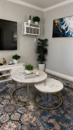 Beautiful Round Nesting Coffee Tables – $150 OBO