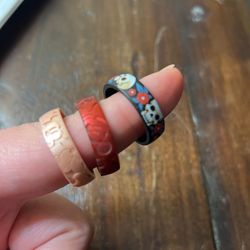 Eso Disney And Skull Rings Size 12