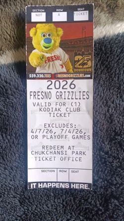 Grizzlie Tickets