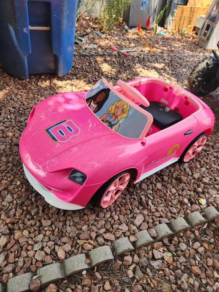 Barbie Convertible 12v Power Wheel