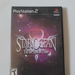 READ Star Ocean Till The End Of Time Case ONLY No Game PS2 Playstation