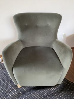 Set of Kessler Wingback Accent Chairs Velvet