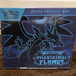 Pokemon Trading Card Game: Mega Evolution Phantasmal Flames Elite Trainer Box