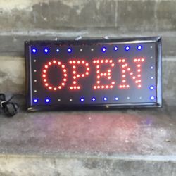 Neon Electric  Open Sign 