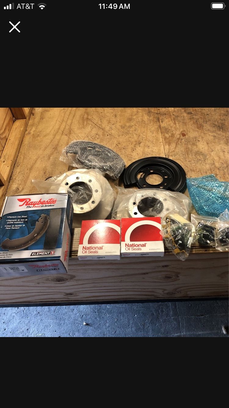 Rear Rotors And More For 2006 F-250 Best Offer