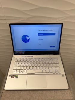 Asus Rog Zephyrus Gaming Laptop White
