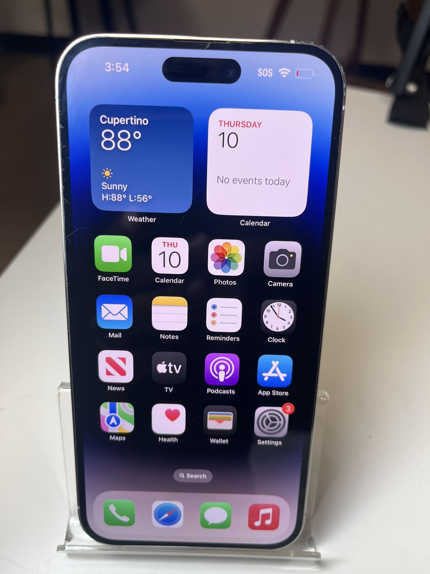 iPhone 14 Pro Max 128GB Silver Unlocked