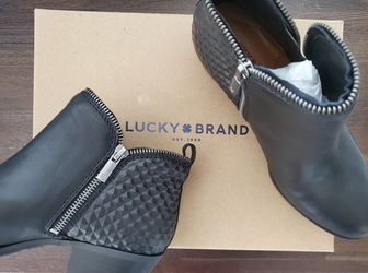 Lucky Brand Bartalino Bootie Shoes, Womens Size 6.5M (Brand New)