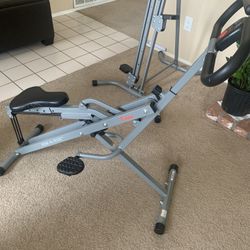 Row N Ride Squat Machine -Oakley