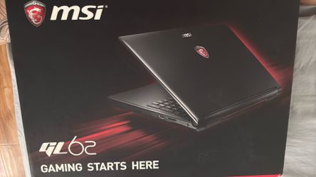 MSI GL62 6QF-893 15.6" Gaming Laptop Notebook GTX 960M i7-6700HQ 12GB 128GB + 1TB Windows 10 USB Type-C