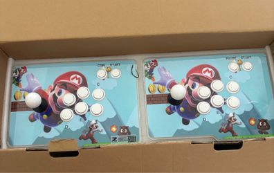 Arcade Game Console    new 2 player– Mario Theme