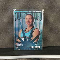 Mike Bibby Illuminators Fleer Basketball Card
