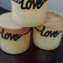3 Love Candles
