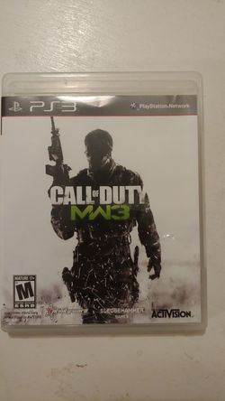 Ps3 Call of Duty MW3 game