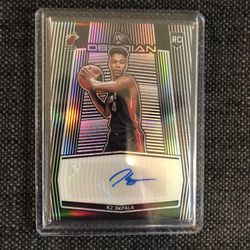 2019-2020 Panini Obsidian KZ Okpala Rookie Auto /99