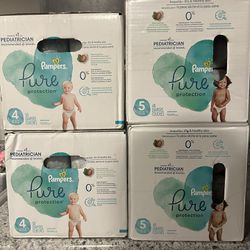 Pampers Pure Size 4 & 5 