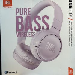 JBL Pure Bass Wireless Bluetooth Headphones 