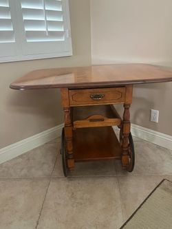 Dining Room (1 of 3) - Drop-leaf Tea Cart