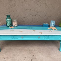 Nice Coastal Coffee Table 