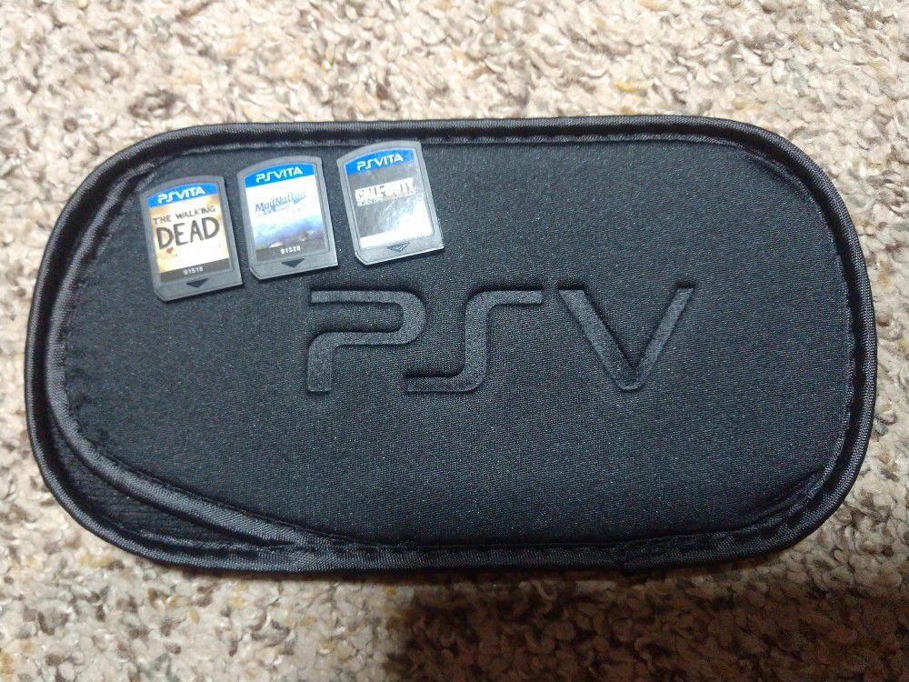 PS Vita games, and case