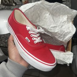 Red Vans