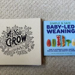 New Baby Memory Book, BLW Book Free With Purchase