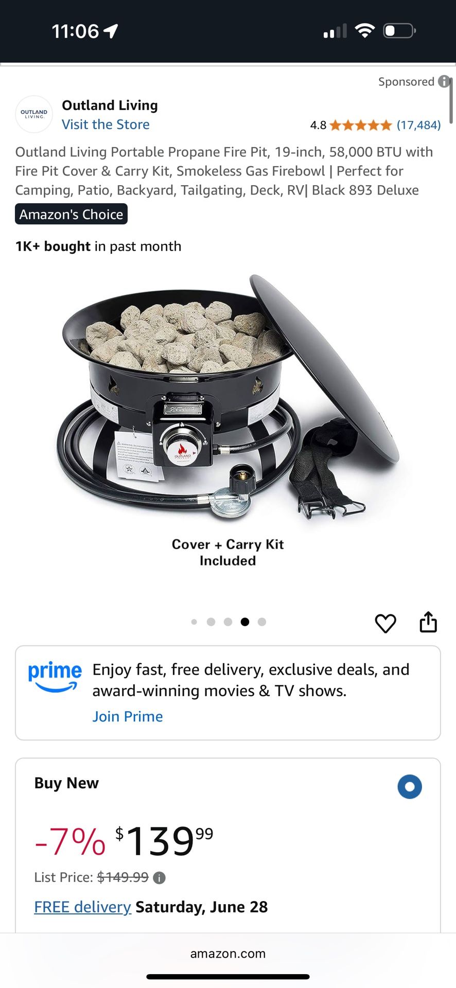 Propane Fire Pit