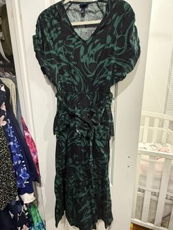 Scoop NYC Belted Midi Dress