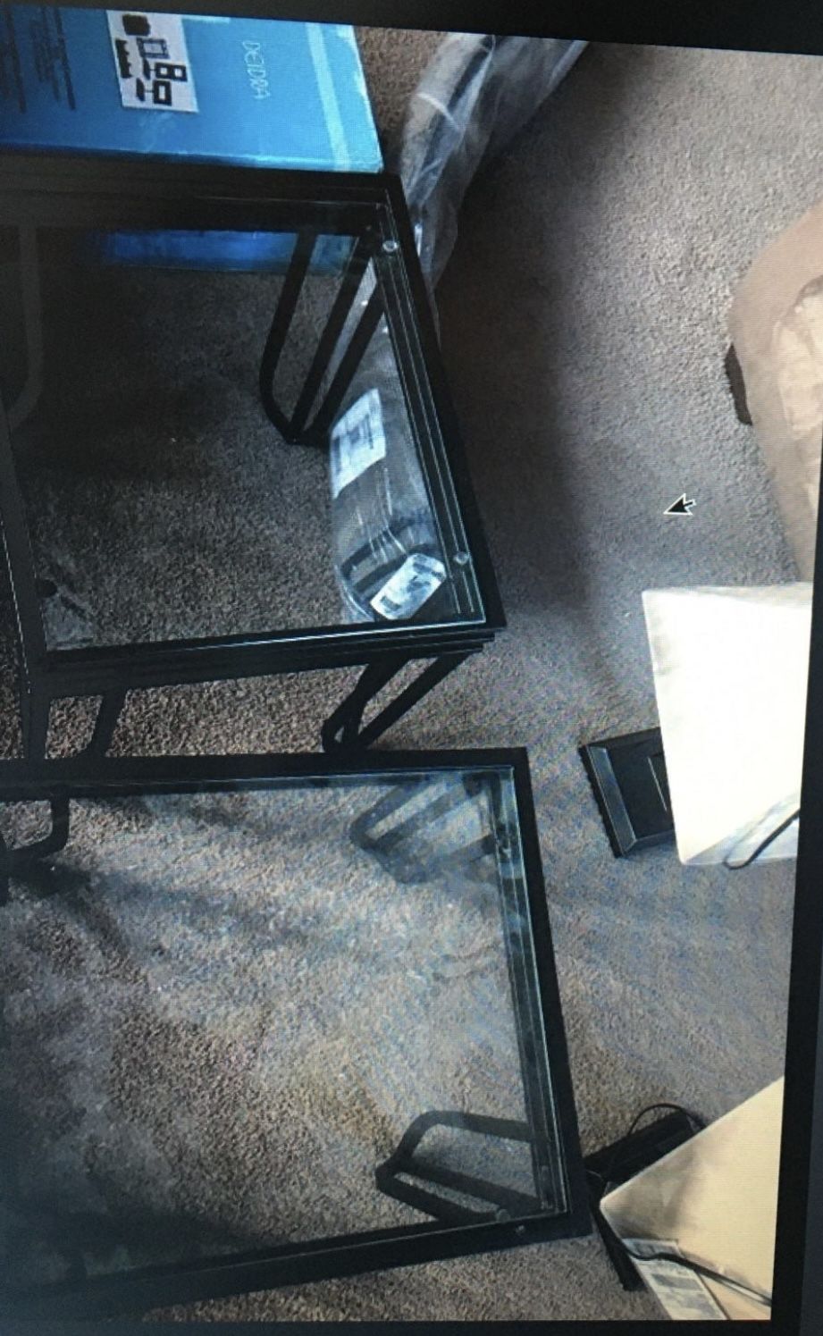 3 Glass Tables