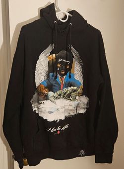 Hasta Muerte Hustle Daily Baby Angel Hoodie (L)