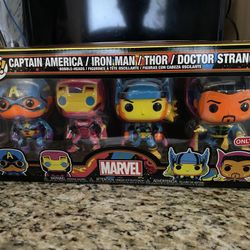 Captain America /  Iron Man /  Thor /Dr Strange Marvel 4 Pack