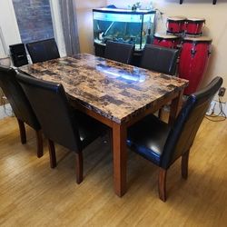 Dinning Table 6 Chairs