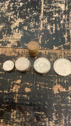 Vintage 28 coin from Mexico 1960-70s all for 1 price