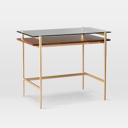 West Elm mid century modern desk