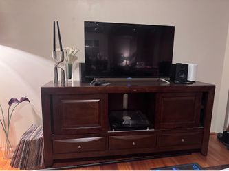 Wooden TV console / stand