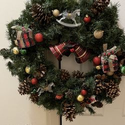 21inch Artificial Christmas Wreath 