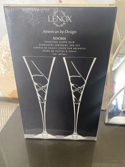 Lenox Wedding Toasting Flutes