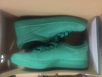 green puma size 5