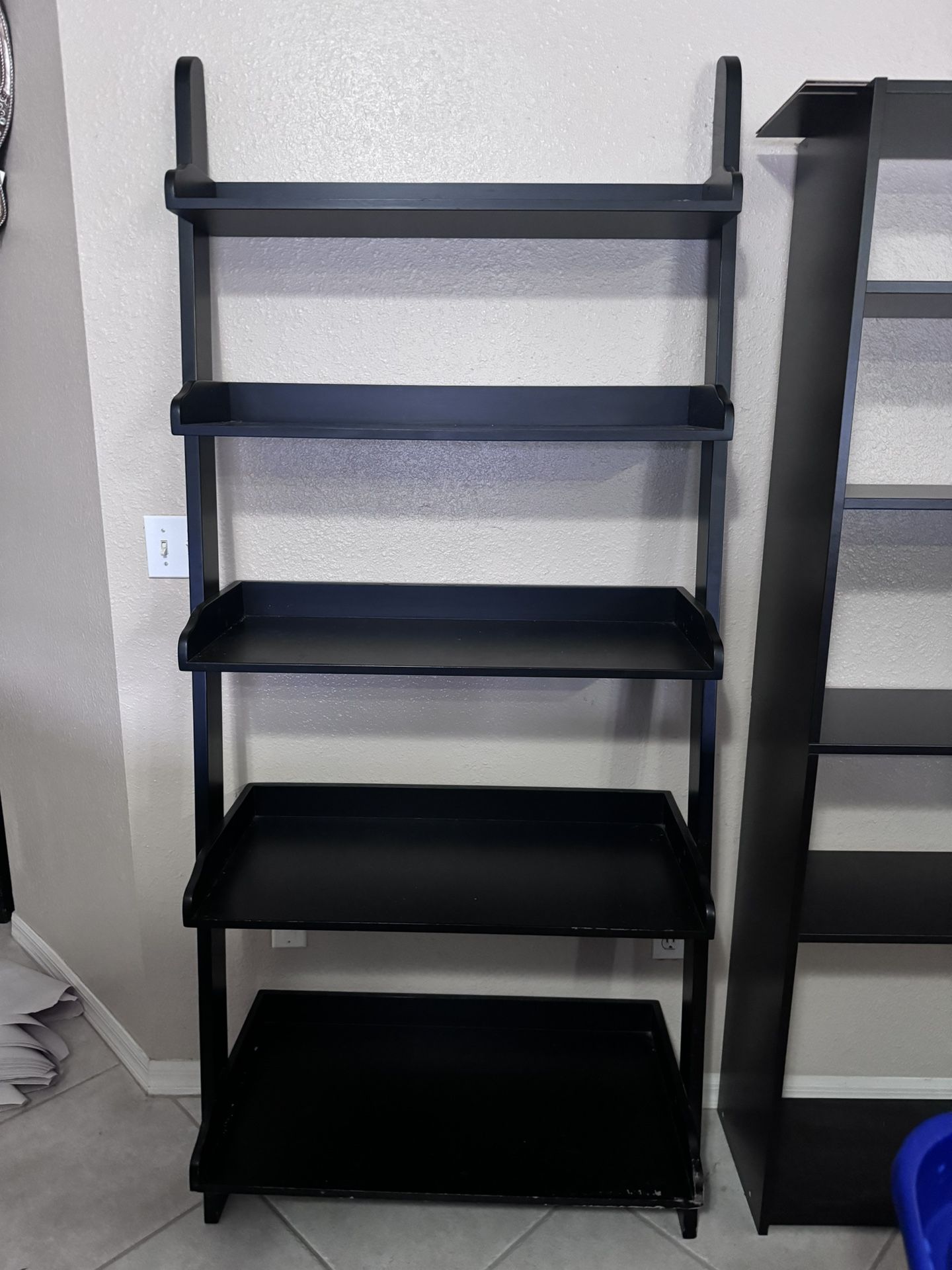 Ladder Shelf - Black