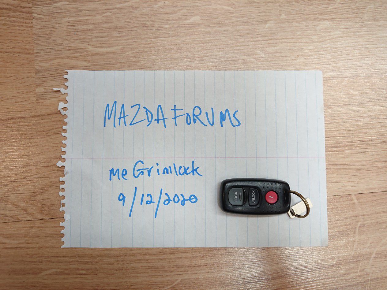 OEM Mazda keyless entry fob Protege