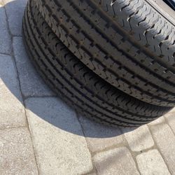 New Trailer Tires With Less Than 300 Mi. 