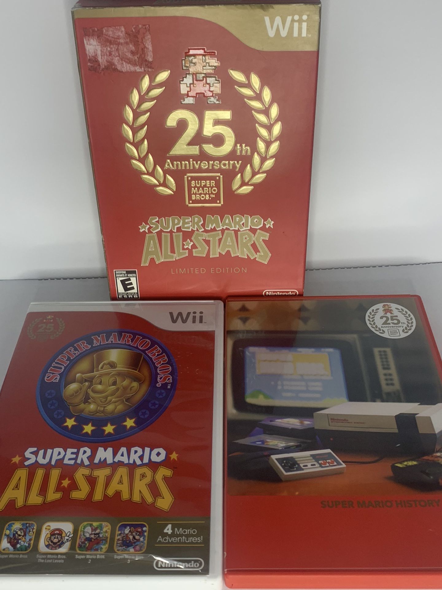 Wii Super Mario All Star. 25th Anniversary